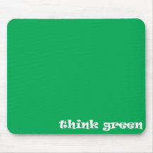 think green mouse pad