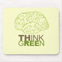Think Green Mouse Pads