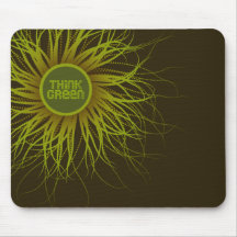Think Green mousepad
