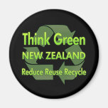 Think Green New Zealand Magnet