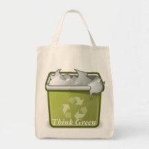 Think Green: Recycle Canvas Bag