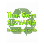 Think Green Slovakia Postcards