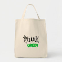 Think Green Tote Bag