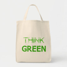 Think Green Tote Bag