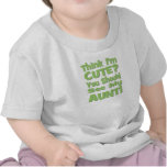 Think I'm Cute?  You should see my AUNT! green T-shirt