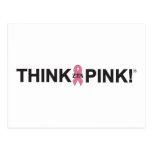 Think Pink Postcards