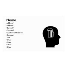 Thinking About Beer Business Card