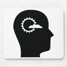 Thinking About Meteorology Mouse Mat