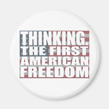 Thinking Freedom Magnet