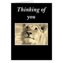 thinking of you card