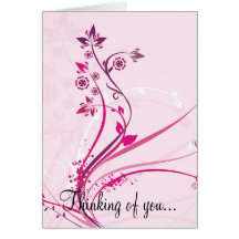 Thinking of you... card