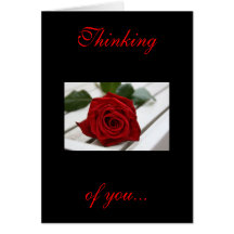 Thinking of you card