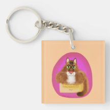 Thinking Outside the Box - Why? Acrylic Key Chain