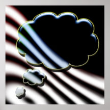 thinking poster
