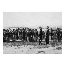 Third Regiment Infantry Civil War Coloured Troops Custom Invitations