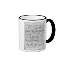 Third Sonata for piano and violin Coffee Mugs