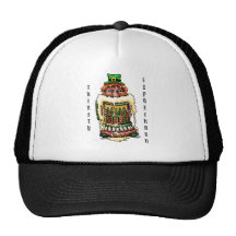 Thirsty Leprechaun Trucker Hat