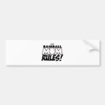 This Baseball Mum Rules copy.png Bumper Stickers