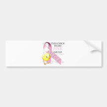 This Chick Wears Pink for her Niece Bumper Stickers
