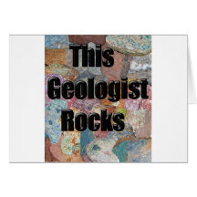 This geologist rocks 1 card