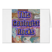 This geologist rocks cards