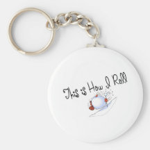 This Is How I Roll Snowball Key Chain