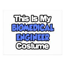 This Is My Biomedical Engineer Costume Post Card