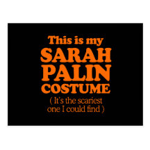THIS IS MY SARAH PALIN COSTUME POSTCARDS