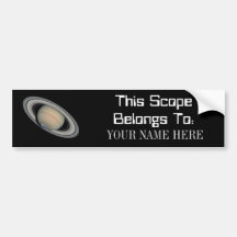 This ScopeBelongs To - sticker Bumper Sticker
