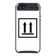 This Side Up Shipping Label iPhone 5 Cases