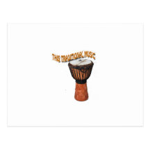 This Traditional Music Gendang Equipment Postcard