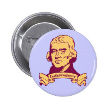 Thomas Jefferson Pinback Button