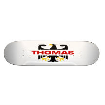 Thomas Surname Skate Board Deck