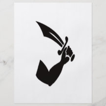 Thomas Tew-Black Personalized Flyer