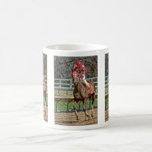 Thoroughbred Gallop Back Mug