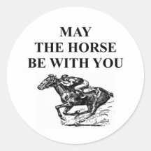 thoroughbred horse racing stickers