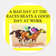 thoroughbred horse racing stickers