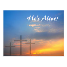 Three Crosses and Sunrise Postcards