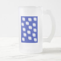Three-Dimensional Abstract Ice Cubes Mug