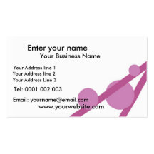 three dot business card