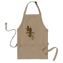 Three Fleur De Lis Apron