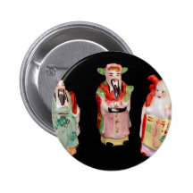 Three Lucky Gods of Chinese Pins