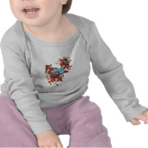 three mermaids vector cartoon art tee shirts