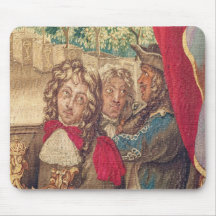 Three persons, from the Month of January Mouse Pad