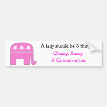 Three Things Bumper Sticker