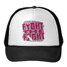 Throat Cancer Fight The Fight Mesh Hats