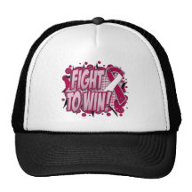 Throat Cancer Fight To Win Mesh Hats