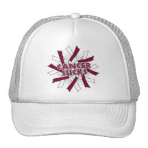 Throat Cancer Sucks Hats