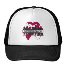 Throat Cancer Together We Can Find A Cure Mesh Hat