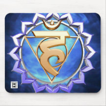 Throat Chakra Mousepad